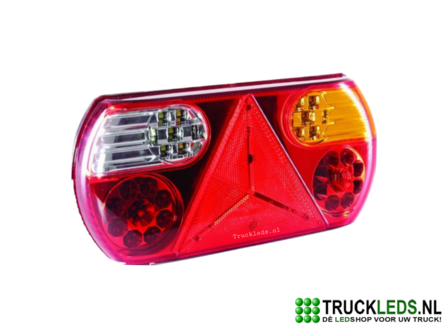 LED Trailer achterlicht 10~30v Rechts rood.