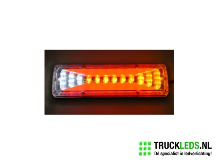 LED Trailer achterlicht 24v Lang dynamisch.