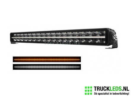 LED bar 140W black 32&quot; met stadslicht.